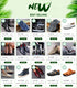 Elegant Breathable Leather Oxfords for Men - Stylish Formal Dress Shoes Perfect for Office, Parties, and Weddings with Comfortable Rubber Outsole and Lace-up Closure
